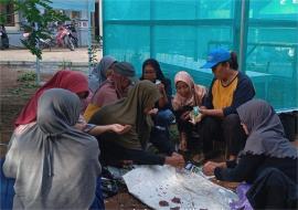 TP PKK Jatiayu Laksanakan Semai Sayuran di Tuwuhan, Dukung Program Demplot B2SA dan Pertamanan